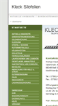 Mobile Screenshot of kleckagrar.de